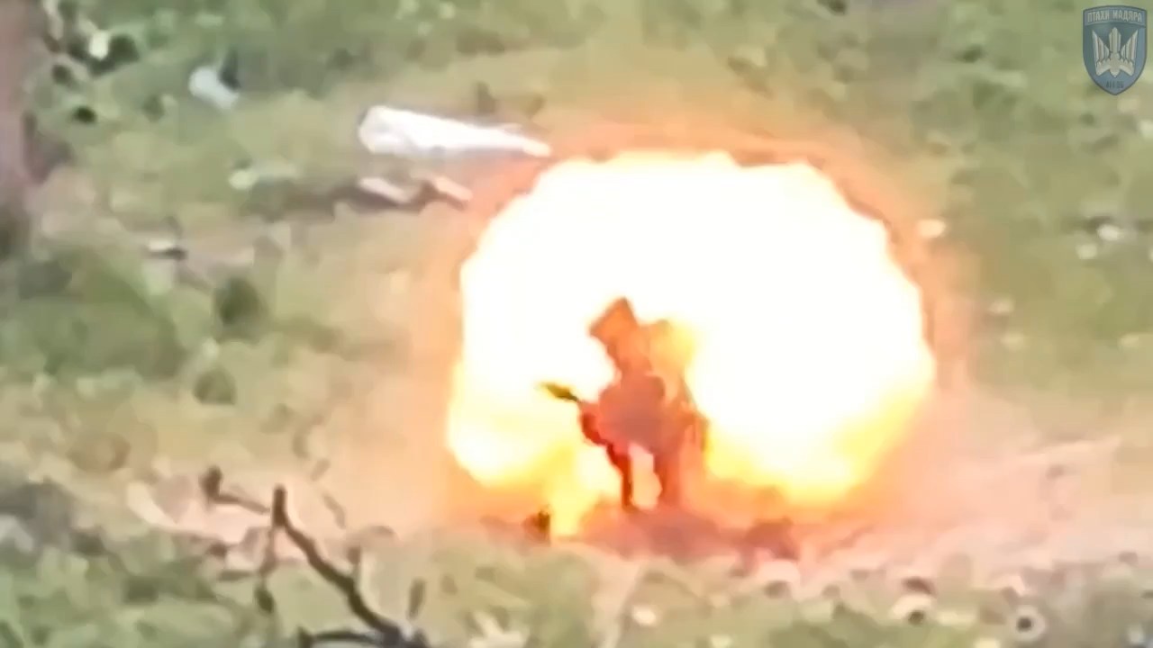 And another pedoruzzian invader burned alive at "work"