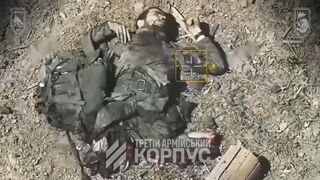 And another one drone striked russian faggot dying in convulsions