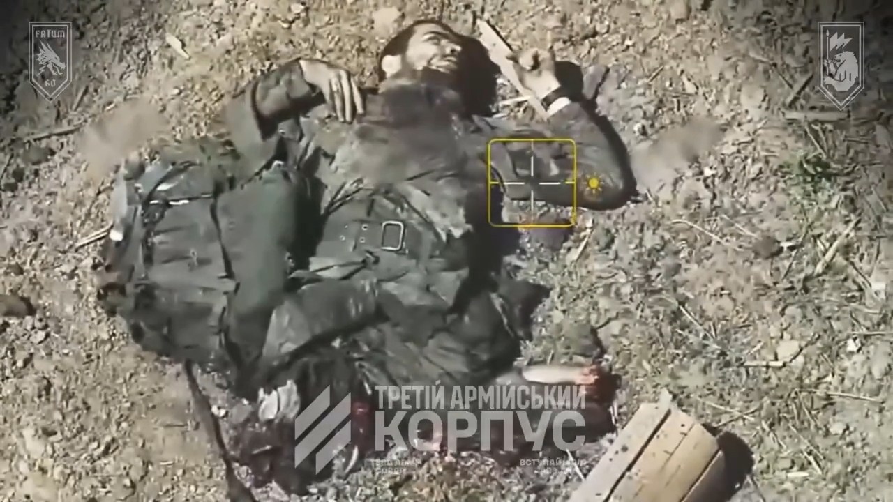 And another one drone striked russian faggot dying in convulsions
