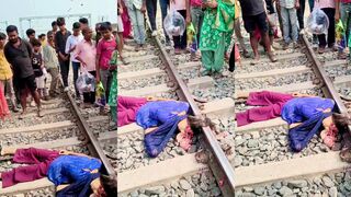 Womans head turned to mush after train accident