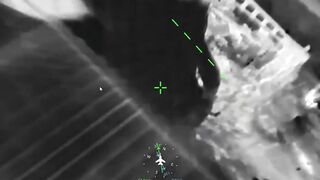Ukrainian Magyar Birds strikes Russian S-300 launcher, radar, railway tankers