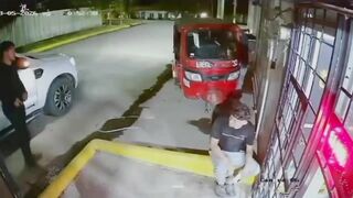 Two Armed Thugs Brutally Murder Young Man Outside Liquor Store