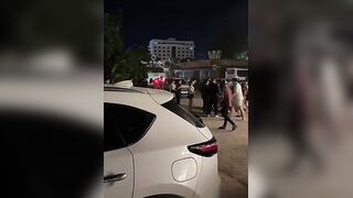 Madman Deliberately Plows White Mazda into Crowd Outside Restaurant, Leaving Bloodbath