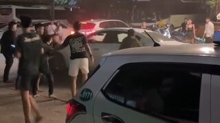 Madman Deliberately Plows White Mazda into Crowd Outside Restaurant, Leaving Bloodbath