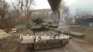 Ukrainian tank crews burned alive.