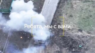 Ukrainian tank crews burned alive.
