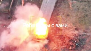 Ukrainian tank crews burned alive.