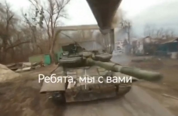 Ukrainian tank crews burned alive.