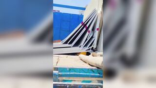 Construction Site Worker Crushed By Slabs Dies In Front Of His Brother