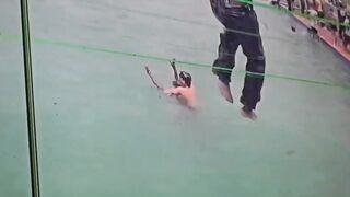 18-year-old  murdered by a man who drowned and killed him in a swimming pool