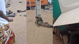 MIlitary truck collides with work truck killing and injuring several