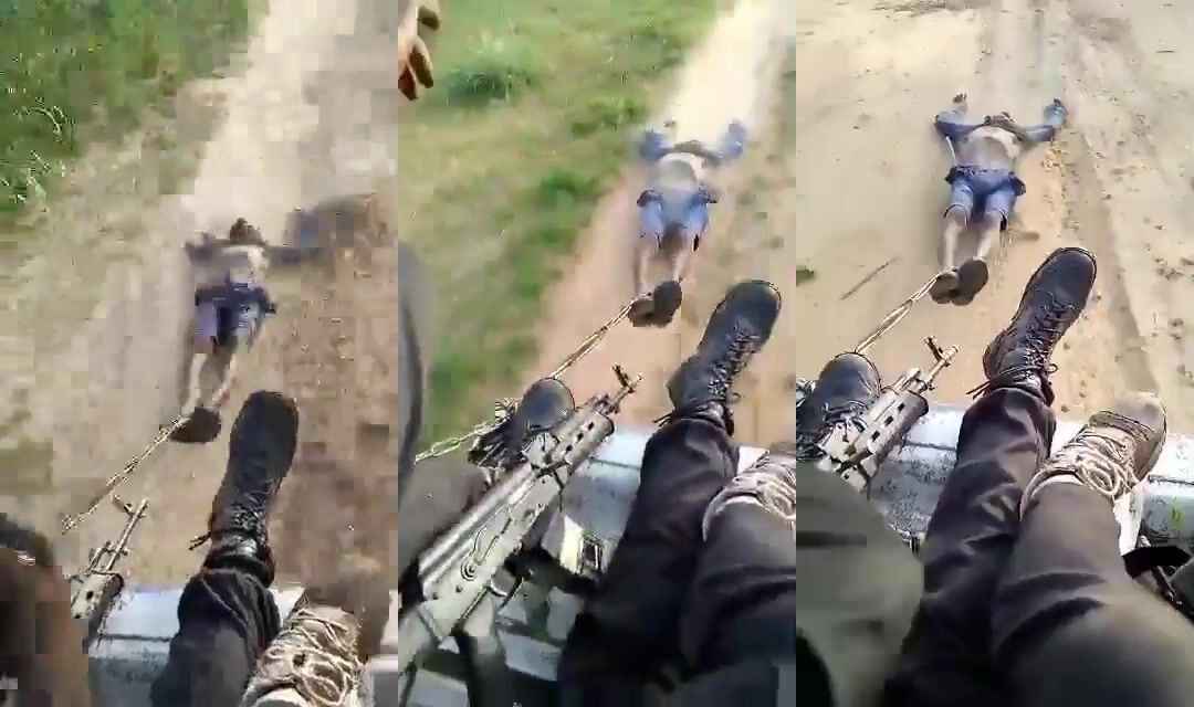 Captured By Soldiers Bandit Takes A Joyride To Hell