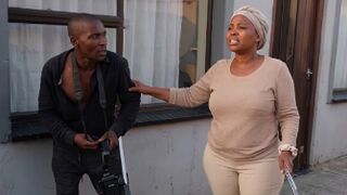 Woman With A Huge Ass And Others  Deal With A Thief Who  Entered The Property