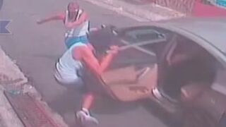 Looks Like They Tried To Steal A Wrong Man`s Car