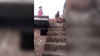 Loud Shit Talking Woman Thrown From The Roof During A Land Dispute