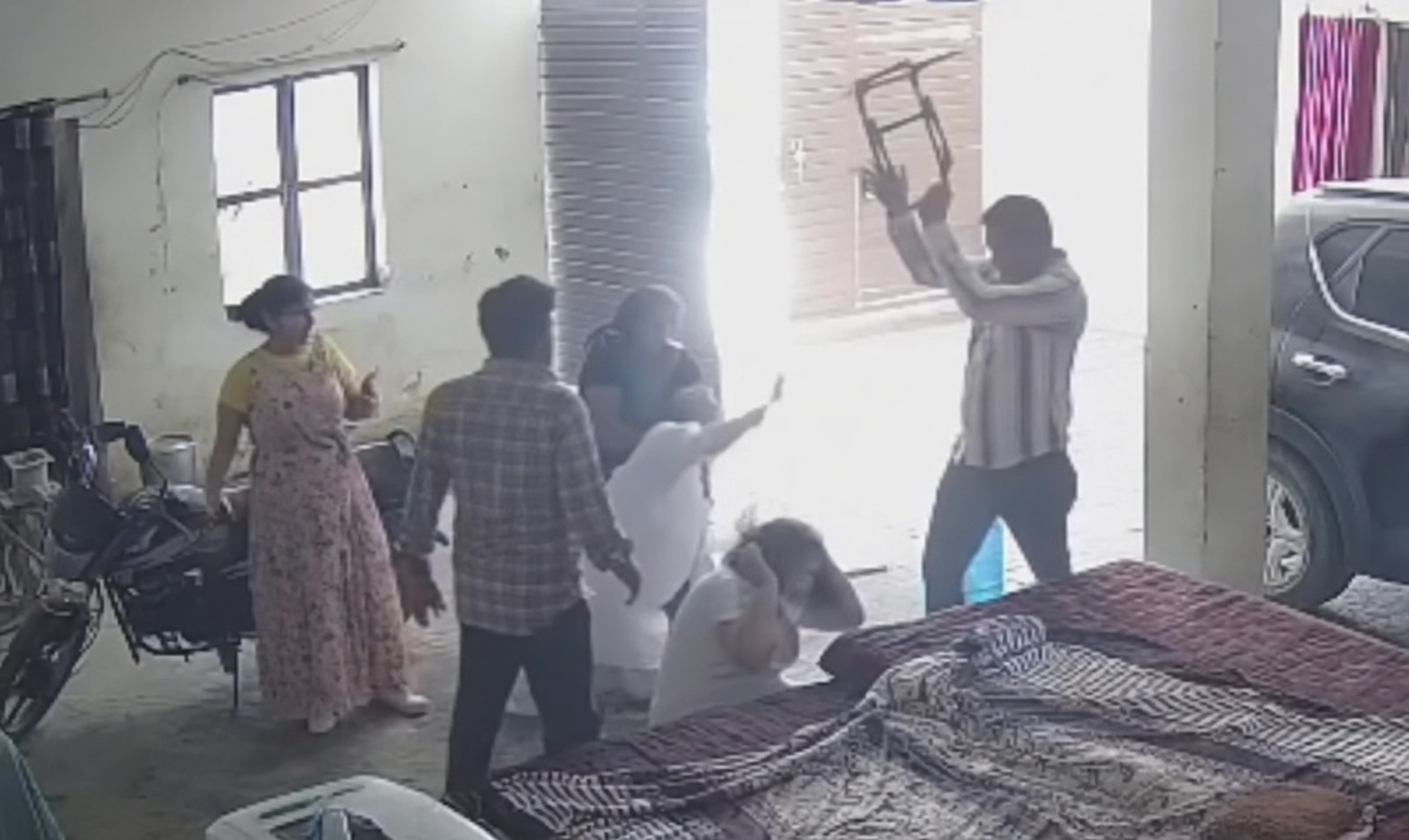Woman Political Leader Beaten Mercilessly After Intruders Storm Her House