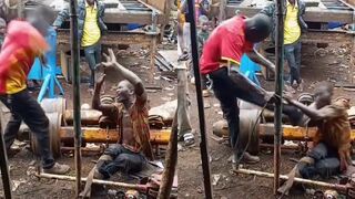 Scrap Metal Workers Brutally Beat and Torture Suspected Thief