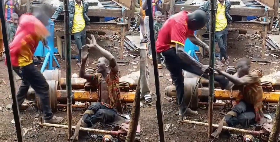 Scrap Metal Workers Brutally Beat and Torture Suspected Thief