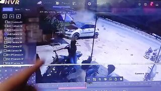 Two Men Standing Near Parked Car Critically Injured By Lost Control Vehicle