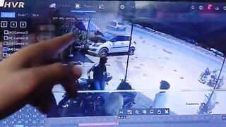 Two Men Standing Near Parked Car Critically Injured By Lost Control Vehicle