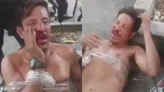 This is what happened to the man who was leering at a young woman on a city bus