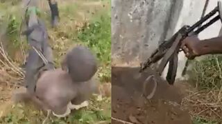 Boko Haram Member Gtes Executed In The Shallow Grave