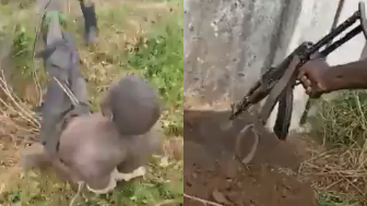 Boko Haram Member Gtes Executed In The Shallow Grave