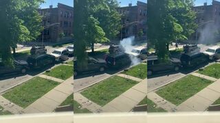Alleged Bank Robbeery Suspect Gets Smoked By FBI Agents In Chicago