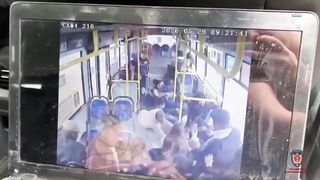 Bus Crashed Into The Pole In Russia: Nine Injured