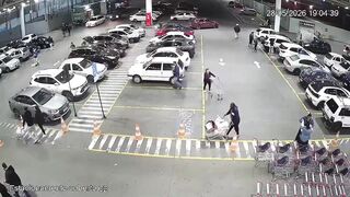 Hooded Death Squad Takes Out Crime Lord in Shopping Center
