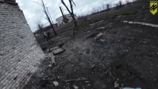 The murder of a Russian soldier at close range