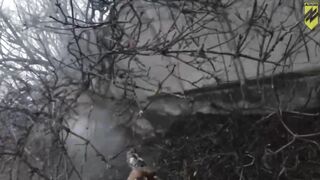 The murder of a Russian soldier at close range