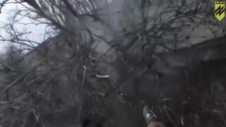 The murder of a Russian soldier at close range