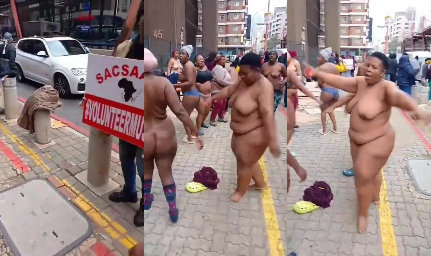 Happy hoes dance naked
