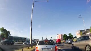 Speeding Polish Motorcyclist Killed After Crashing Into Turning Car