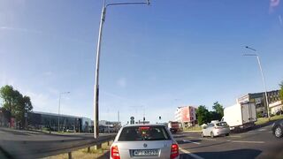 Speeding Polish Motorcyclist Killed After Crashing Into Turning Car
