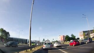 Speeding Polish Motorcyclist Killed After Crashing Into Turning Car