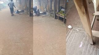 Live Power Line Breaks, Setting Two Men on Fire