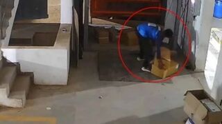 Factory Worker Clocks Out Permanently