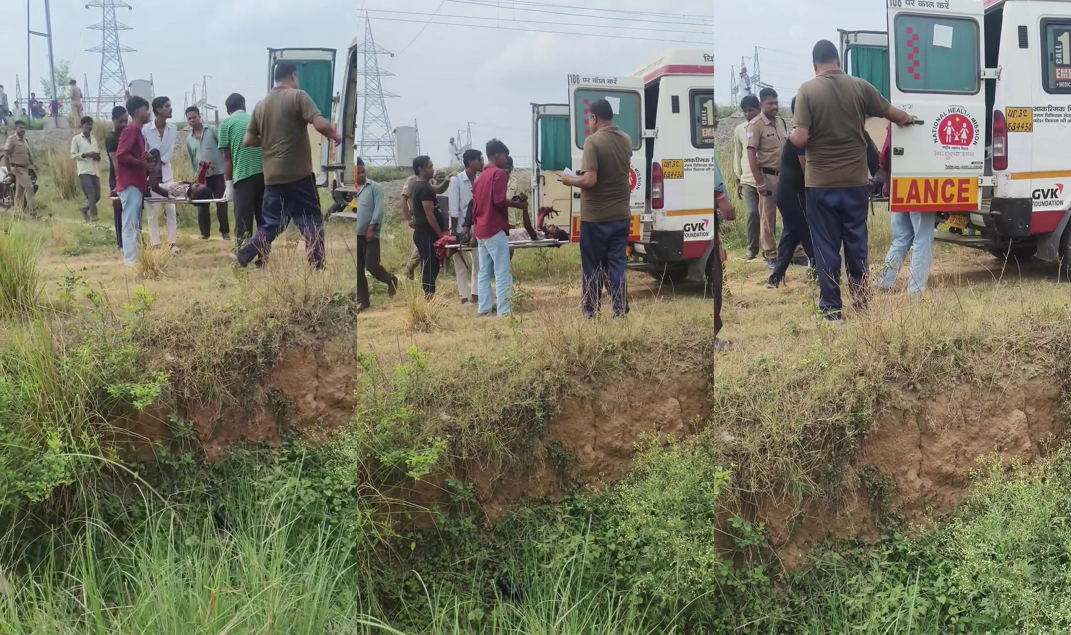 Man loses leg and arm in train accident