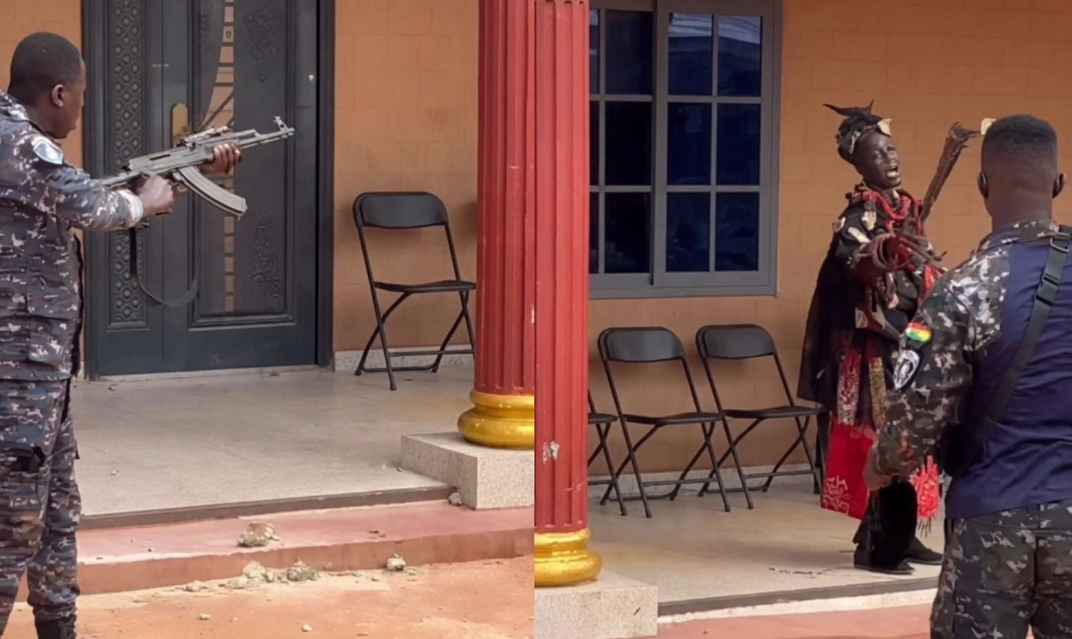 Juju Priest Defies Guns With Ancient Powers… Until Police Pull the Trigger