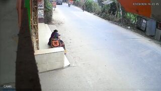 Speeding biker causes road accident, two persons critically injured