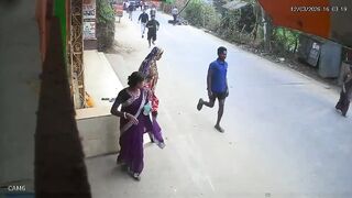 Speeding biker causes road accident, two persons critically injured