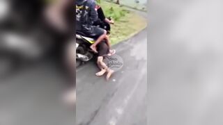 Motorcycle Thief Killed By Mob In Indonesia