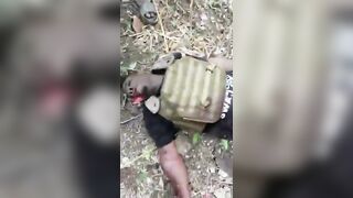 Haitian Gang Members Showing Police Officers They Ambushed And Killed In The Woods