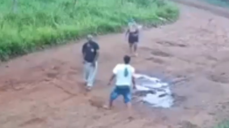 Graphic Footage Shows Fatal Stabbing During Violent Altercation