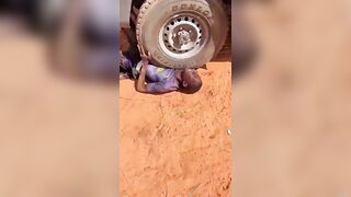 Civilian Run Over, Tortured By RSF Fighters