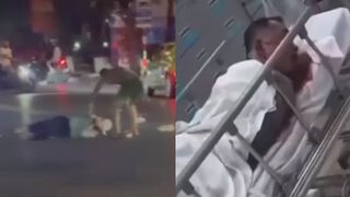 Drugged Psycho Stabs Random Woman On A Busy Road In Vietnam