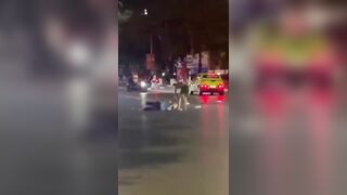 Drugged Psycho Stabs Random Woman On A Busy Road In Vietnam