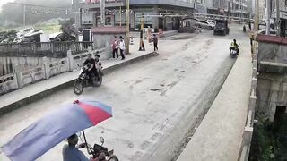 Student Seriously Injured In Freak Accident In China